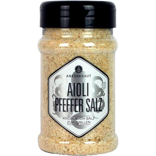 Ankerkraut Aioli-Pfeffer Salz , Gewürz 3 Ankerkraut Aioli-Pfeffer Salz , Gewürz