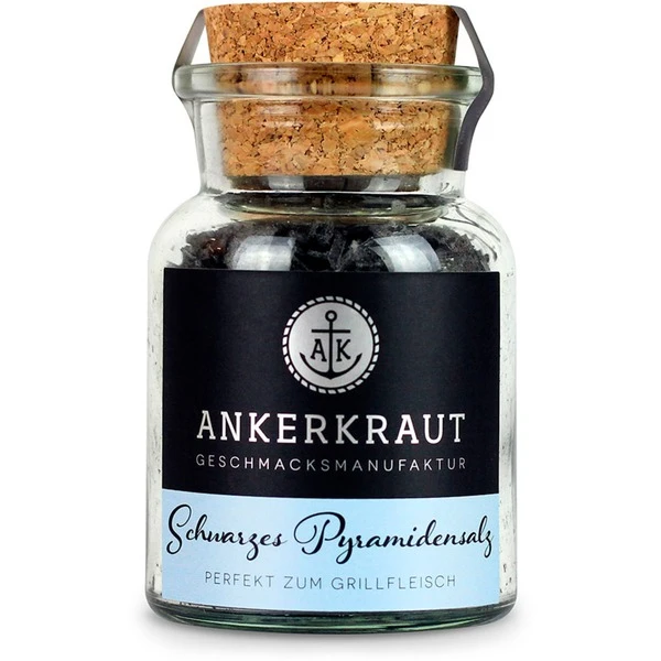 Ankerkraut Schwarzes Pyramidensalz Grubengold, Gewürz 3 Ankerkraut Schwarzes Pyramidensalz Grubengold, Gewürz