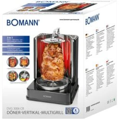 Bomann Döner-Multigrill DVG 3006 CB, Elektrogrill -Küchen Grill Geschäft Bomann D ner Multigrill DVG 3006 CB Elektrogrill@@9gh8db21 6