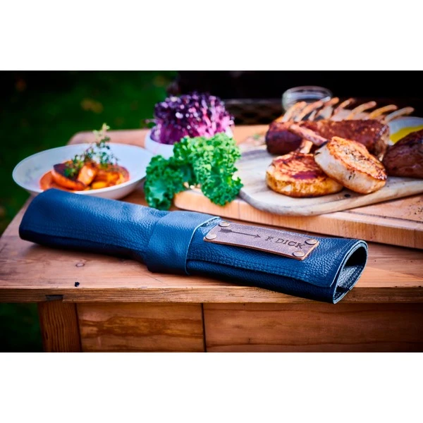 DICK Leder-Rolltasche "Red Spirit", 5-teilig, Besteck 5 DICK Leder-Rolltasche "Red Spirit", 5-teilig, Besteck – Bild 3