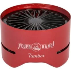 Feuerhand Tisch-Holzkohlegrill Tamber, Ruby Red -Küchen Grill Geschäft Feuerhand Tisch Holzkohlegrill Tamber Ruby Red@@1855413 2