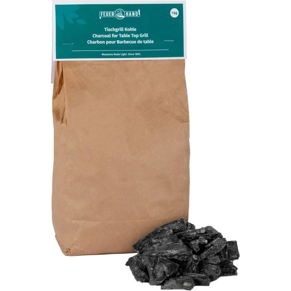 Feuerhand Tischgrill Kohle, Holzkohle 3 Feuerhand Tischgrill Kohle, Holzkohle