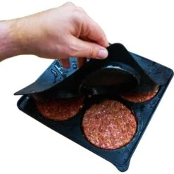 Moesta BurgerPresse No.1, 4-fach Silikon Hamburgerpresse -Küchen Grill Geschäft Moesta BurgerPresse No 1 4 fach Silikon Hamburgerpresse@@9ggzzm03 2