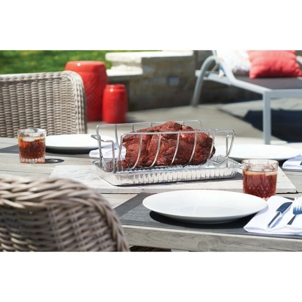 Napoleon 3 In 1 Braten- & Spareribs-Halter, Grillkorb 8 Napoleon 3 In 1 Braten- & Spareribs-Halter, Grillkorb – Bild 6