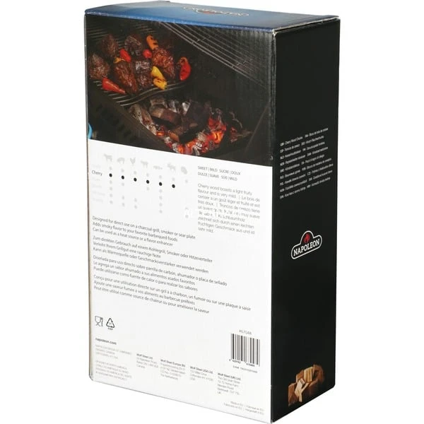 Napoleon Holz-Räucherchunks Kirsche, Räucherchips 4 Napoleon Holz-Räucherchunks Kirsche, Räucherchips – Bild 2