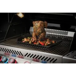 Napoleon Keramische Grillplatte 43 X 25cm, Mit Geflügelhalter -Küchen Grill Geschäft Napoleon Keramische Grillplatte 43 x 25cm mit Gefl gelhalter@@1680452 4