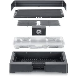 Severin PG 8562 Tischgrill Mit Grillplatte, Elektrogrill 13 Severin PG 8562 Tischgrill Mit Grillplatte, Elektrogrill -Küchen Grill Geschäft Severin PG 8562 Tischgrill mit Grillplatte Elektrogrill@@1740660 3