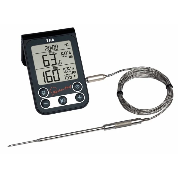 TFA Digitales Grill-/Braten-/Ofenthermometer KÜCHEN-CHEF 3 TFA Digitales Grill-/Braten-/Ofenthermometer KÜCHEN-CHEF