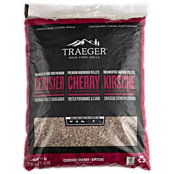 Traeger Hartholz Pellets KIRSCHE, 9kg, Brennstoff 3 Traeger Hartholz Pellets KIRSCHE, 9kg, Brennstoff