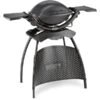 Weber Elektrogrill Q 1400 Mit Stand, Dark Grey -Küchen Grill Geschäft Weber Elektrogrill Q 1400 mit Stand Dark Grey@@9ggfdw02