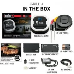 Weber Grillthermometer IGrill 3 -Küchen Grill Geschäft Weber Grillthermometer iGrill 3@@1303167 15