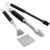 Weber Premium Grillbesteck, 3-teilig -Küchen Grill Geschäft Weber Premium Grillbesteck 3 teilig@@1694203